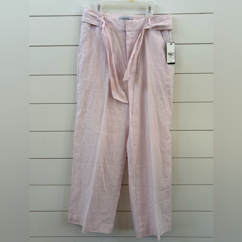 GUESS Linen Tessa Culotte Pant - Picture 3 of 10